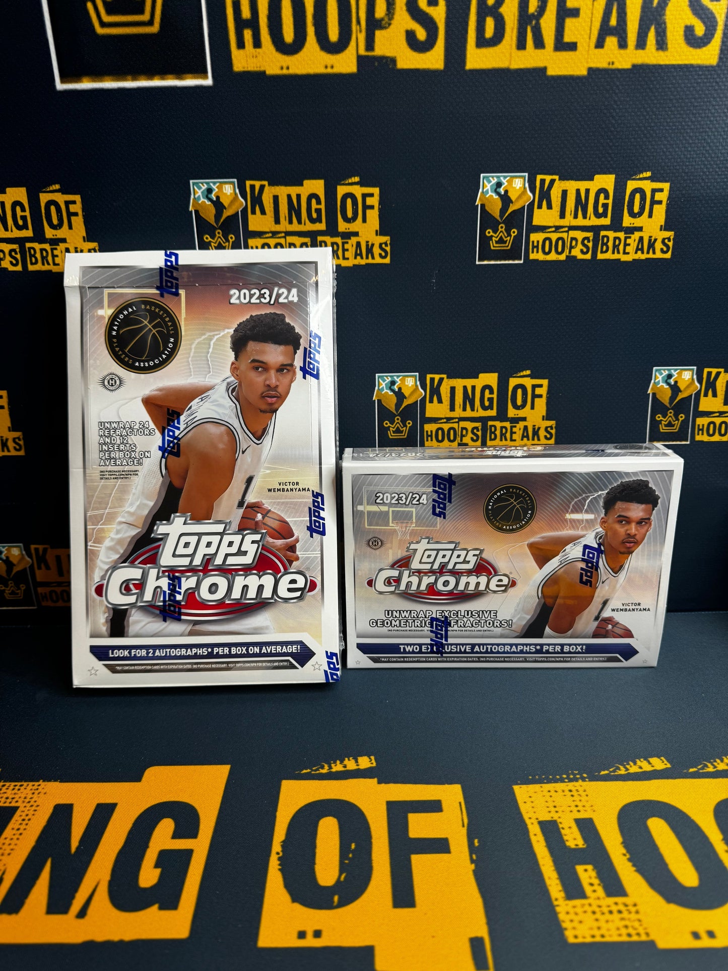 Best Deal - Basketball Break #1575 2-box Topps Chrome Basketball 2023-24 delight & hobby mixer - Triple Tiered Random Team Break