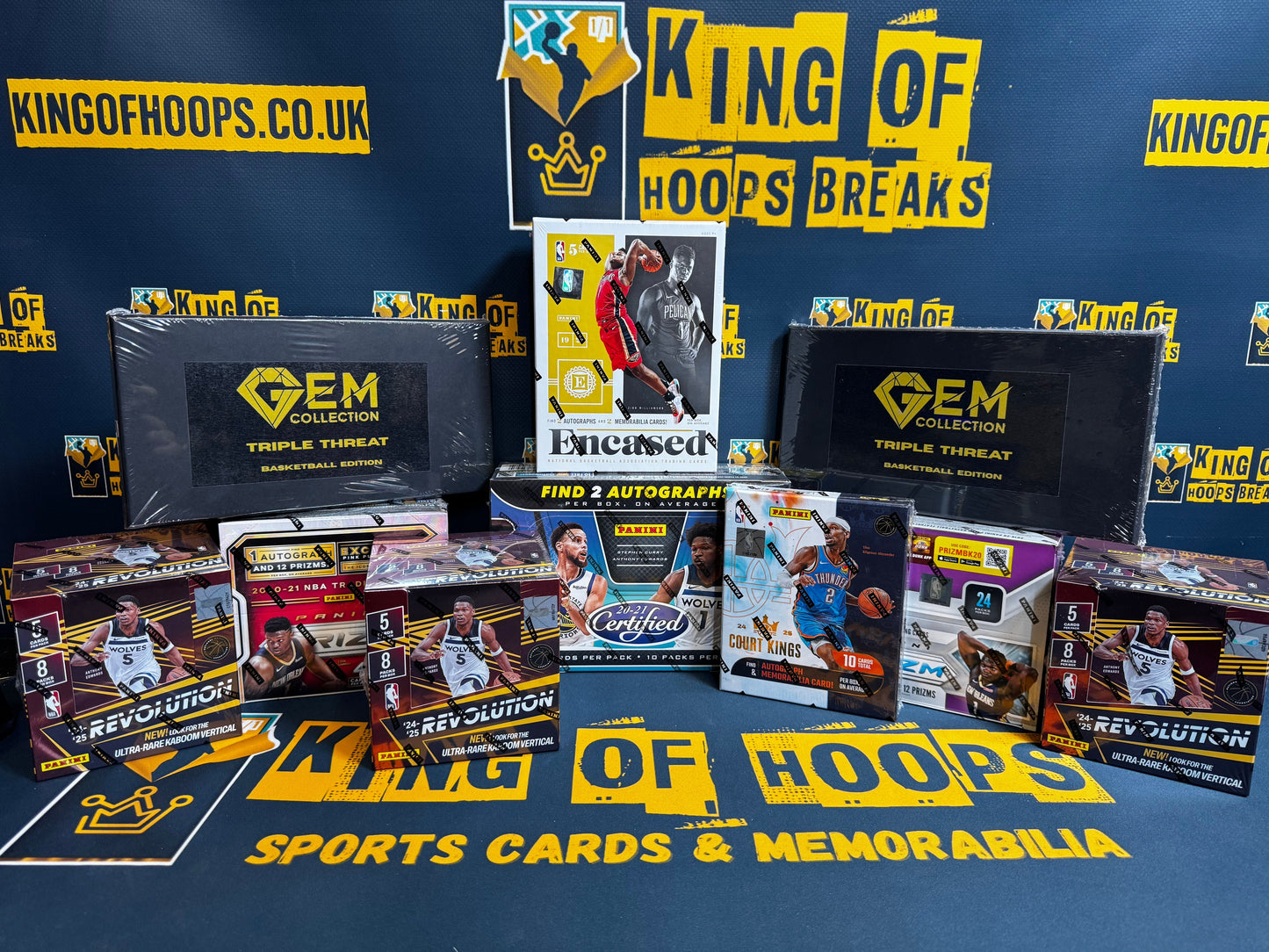 Best Deal - Basketball Break #1714 10-box multi-year SUNDAY MEGA - Random Team Break