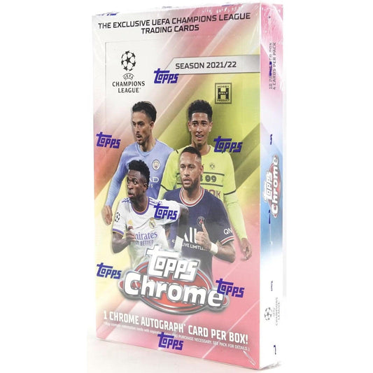 Best Deal - 2021/22 Topps UEFA Champions League Chrome Soccer Hobby Box