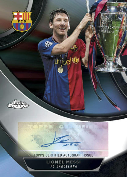 Best Deal - 2023-24 Topps Chrome UEFA Club Competitions Football Soccer Hobby Box