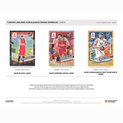 Best Deal - 2023-24 Panini Donruss Euroleague Basketball Hobby Box