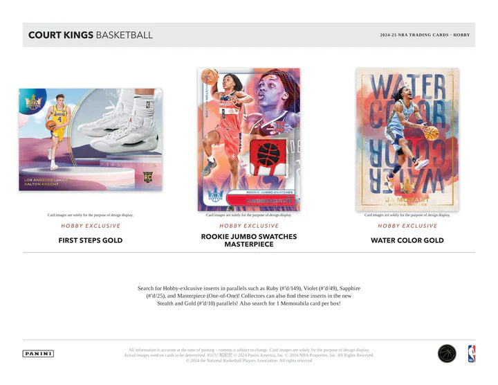 Best Deal - Panini Court Kings 2024-25 Hobby Box