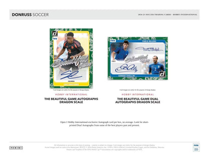 Best Deal - 2024-25 Panini Donruss Soccer International Hobby Box