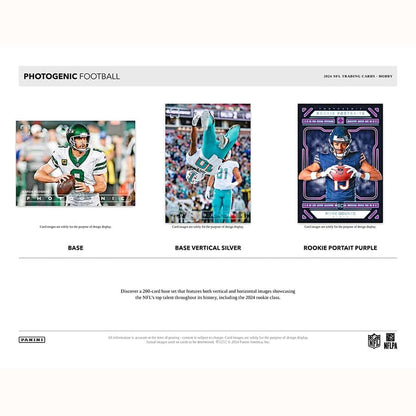 Best Deal - Panini Photogenic Football 2024 Hobby Box