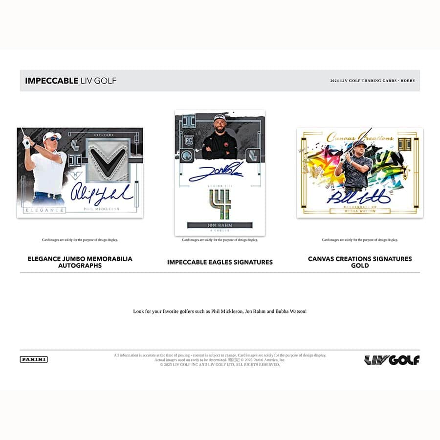Best Deal - 2024 Impeccable LIV Golf Hobby Box