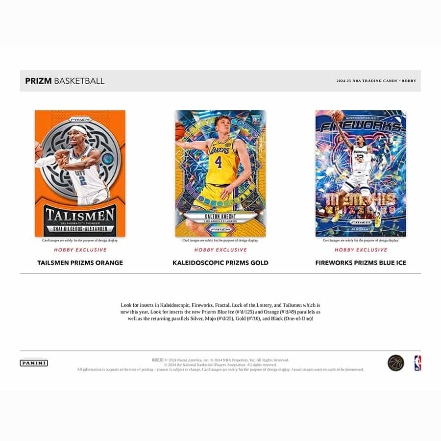 Best Deal - Panini Prizm Basketball 2024-25 Hobby Box