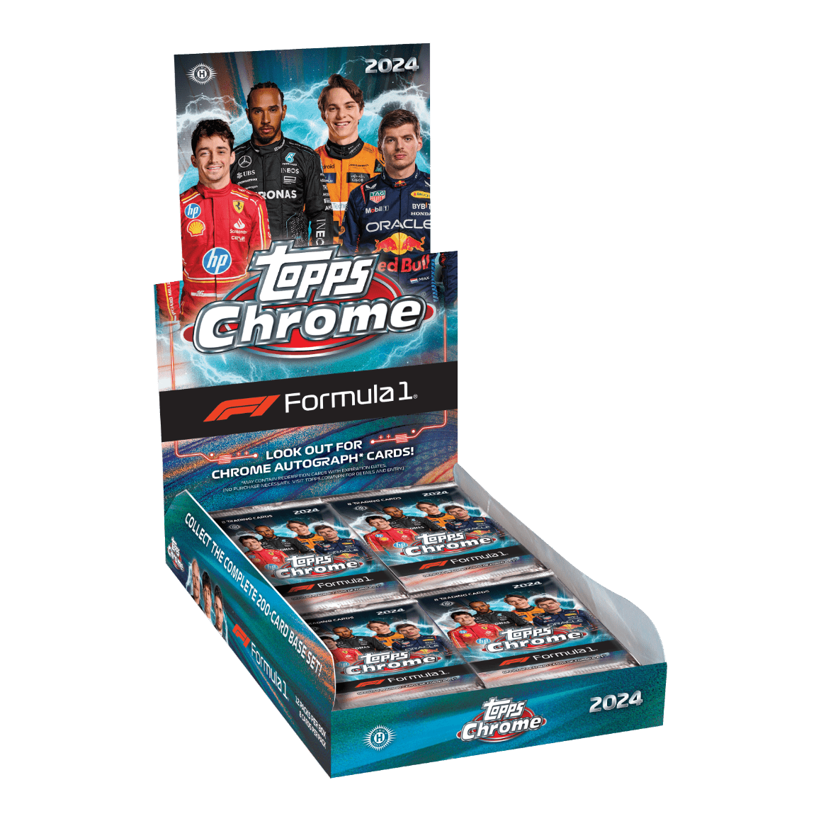 Best Deal - 2024 Topps Chrome F1 Formula 1 Hobby Box