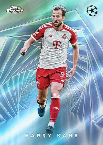 Best Deal - 2023-24 Topps Chrome UEFA Club Competitions Football Soccer Hobby Box