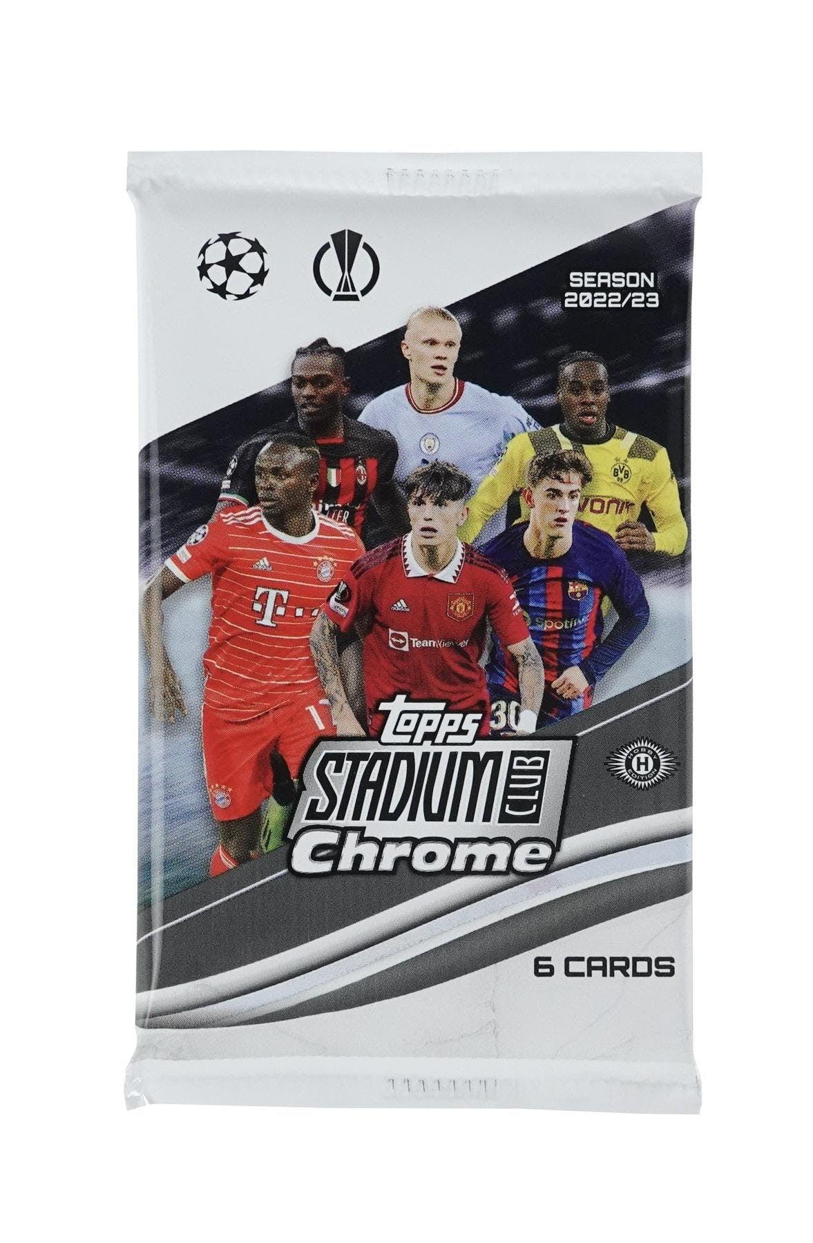 Best Deal - 22-23 Topps UEFA UCC Stadium Club Chrome Hobby Box Soccer Trading Cards