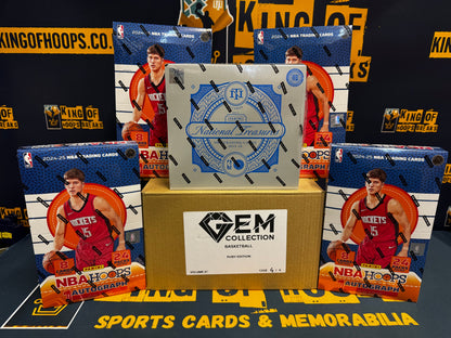 Best Deal - Basketball Break #1657 11-box SUNDAY MEGA - NT-Gem Collection-Hoops mixer- random team break