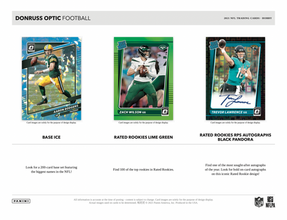 Best Deal - 2021 Donruss Optic Football Hobby Box