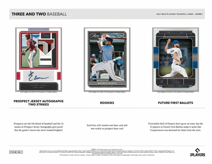 Best Deal - 2022 Panini Three and Two Baseball Hobby Box