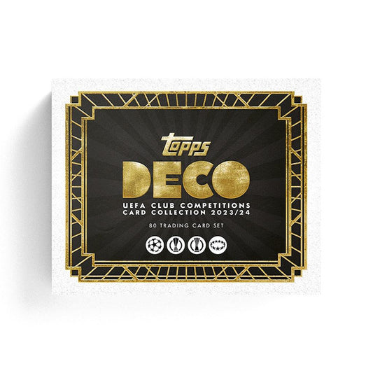 Best Deal - Topps Deco Soccer UEFA Club Competitions 2023/24 Hobby Box