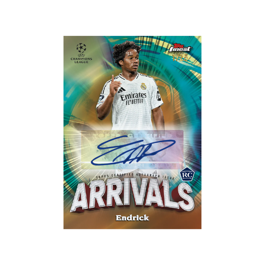 Best Deal - Topps Finest UEFA Club Competitions Hobby Box 2024/25