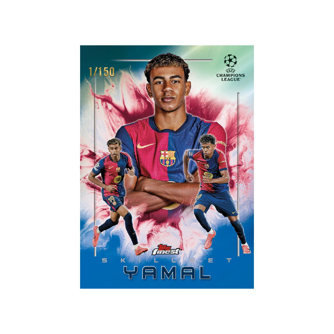 Best Deal - Topps Finest UEFA Club Competitions Hobby Box 2024/25