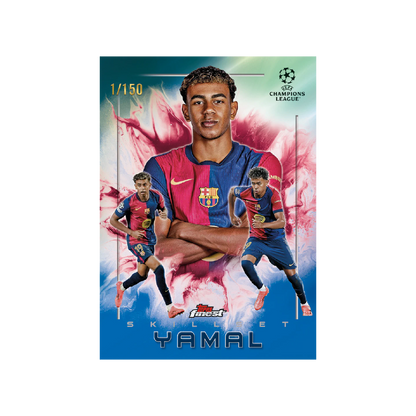 Best Deal - Topps Finest UEFA Club Competitions Hobby Box 2024/25