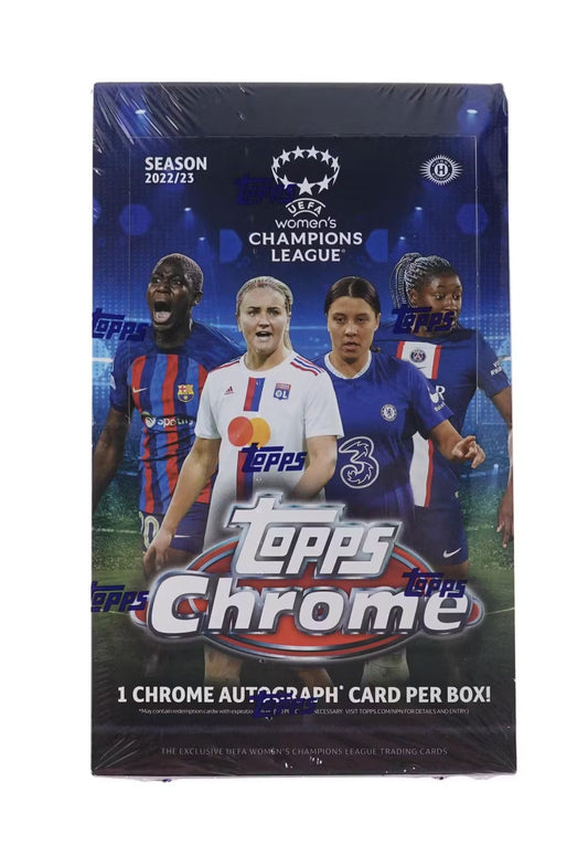 Best Deal - 2022-2023 Topps Chrome UEFA Women's Champions League Hobby Box
