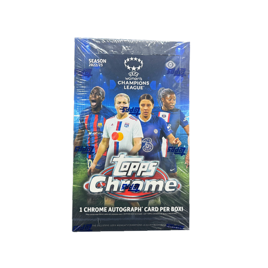Best Deal - Topps Chrome UEFA Women's Champions League 2023 Hobby Box