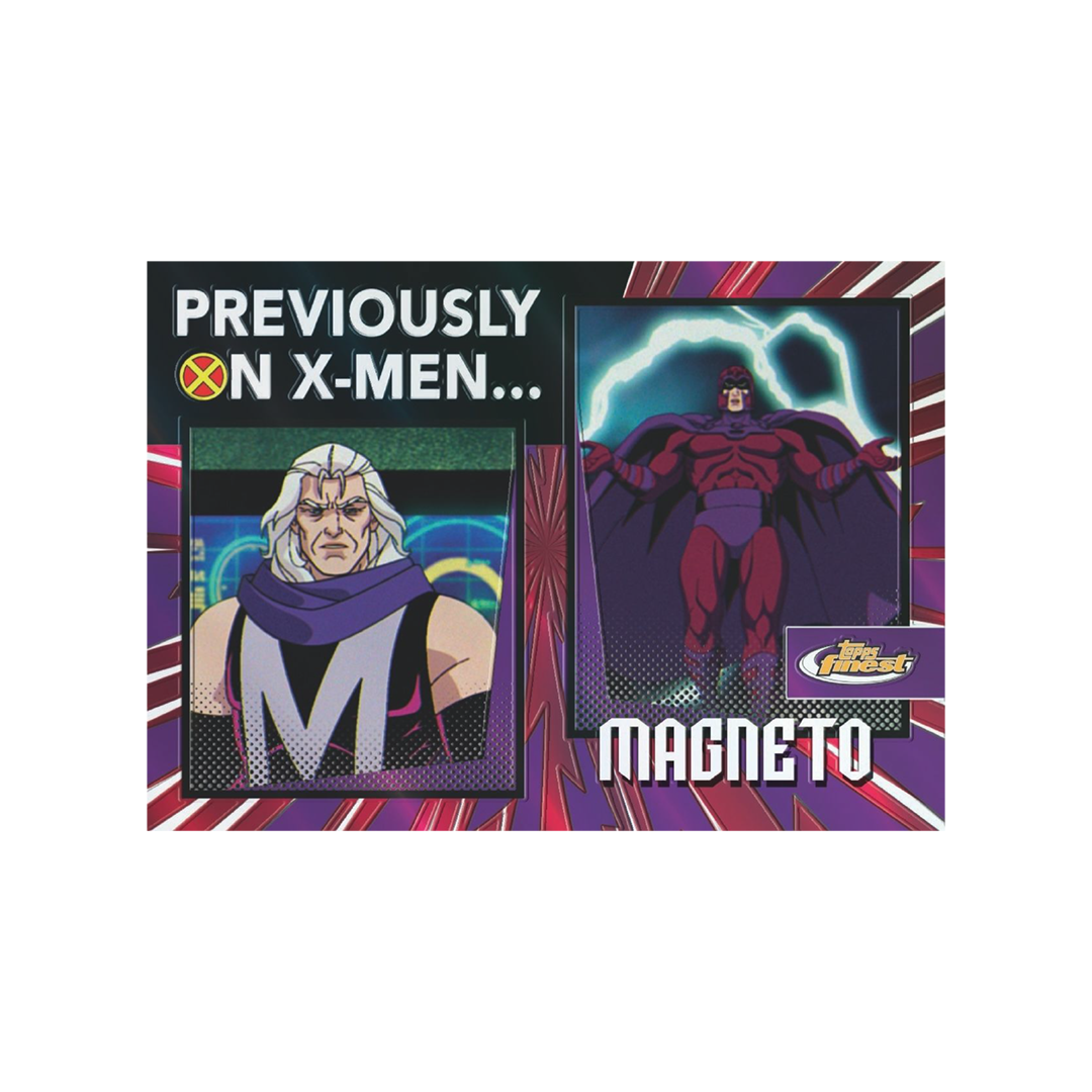 Best Deal - Topps Finest XMen 97' 2025 - Hobby Box