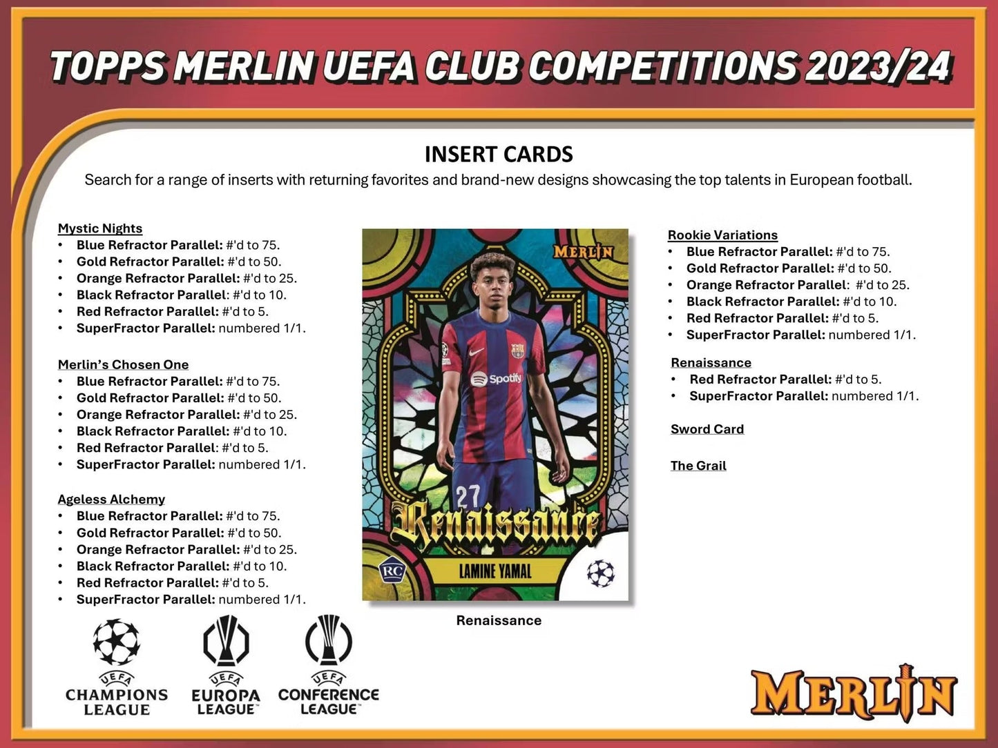 Best Deal - 2023-24 Topps UEFA Club Competitions Merlin Chrome Soccer Hobby Box
