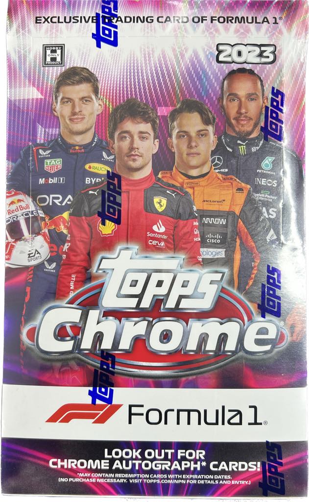 Best Deal - 2023 Topps Chrome Formula 1 Racing Hobby Box