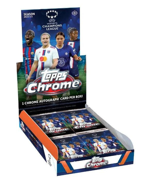 Best Deal - 2022-2023 Topps Chrome UEFA Women's Champions League Hobby Box
