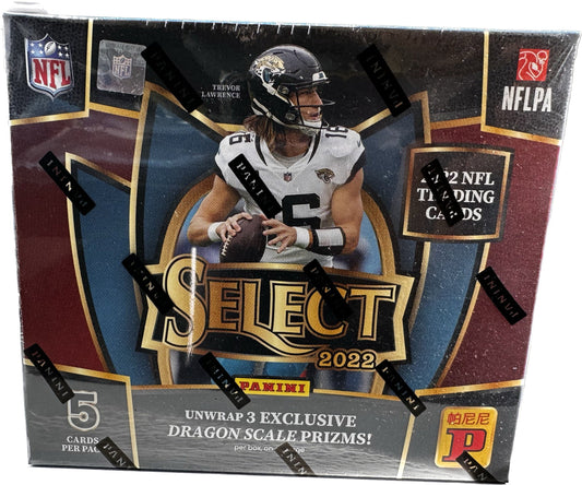 Best Deal - 2022 Panini Select Football NFL Asia Tmall Box