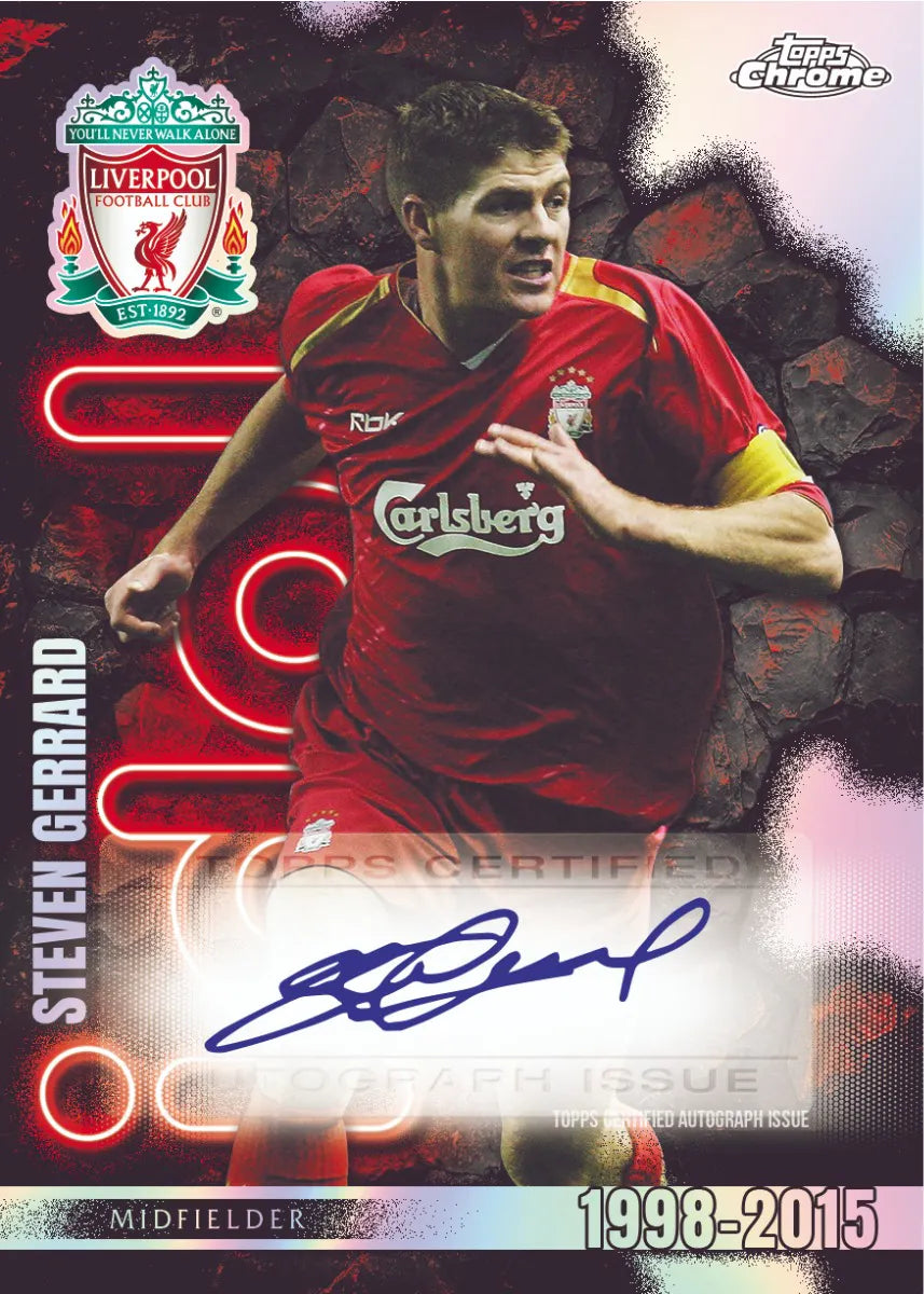 Best Deal - Topps Chrome Liverpool FC Hobby Box 23/24