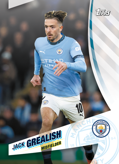 Best Deal - Topps Blue Moon Manchester City 2024/25 Hobby Box